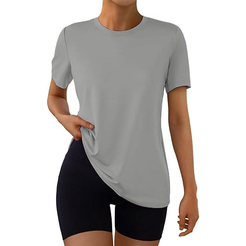 New Womens Summer T Shirts Fashion Workout Top