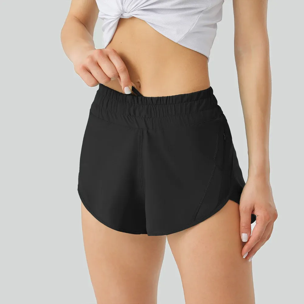 Women Workout Athletic Gym Shorts Running Yoga Cotton Feeling Shorts
