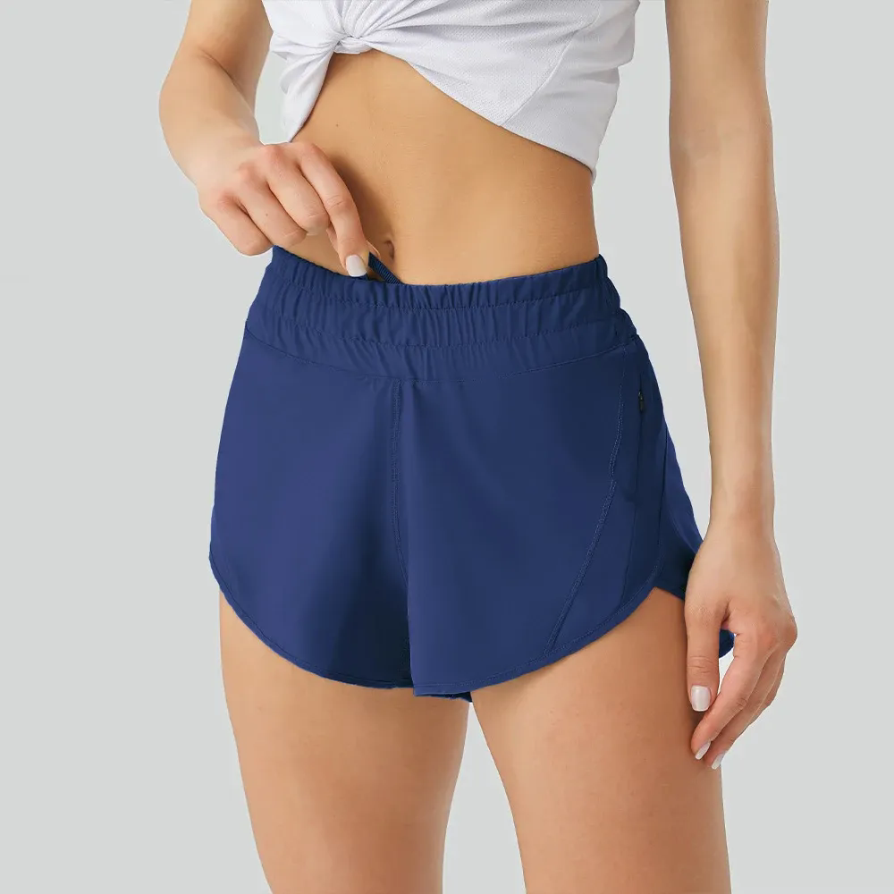 Women Workout Athletic Gym Shorts Running Yoga Cotton Feeling Shorts