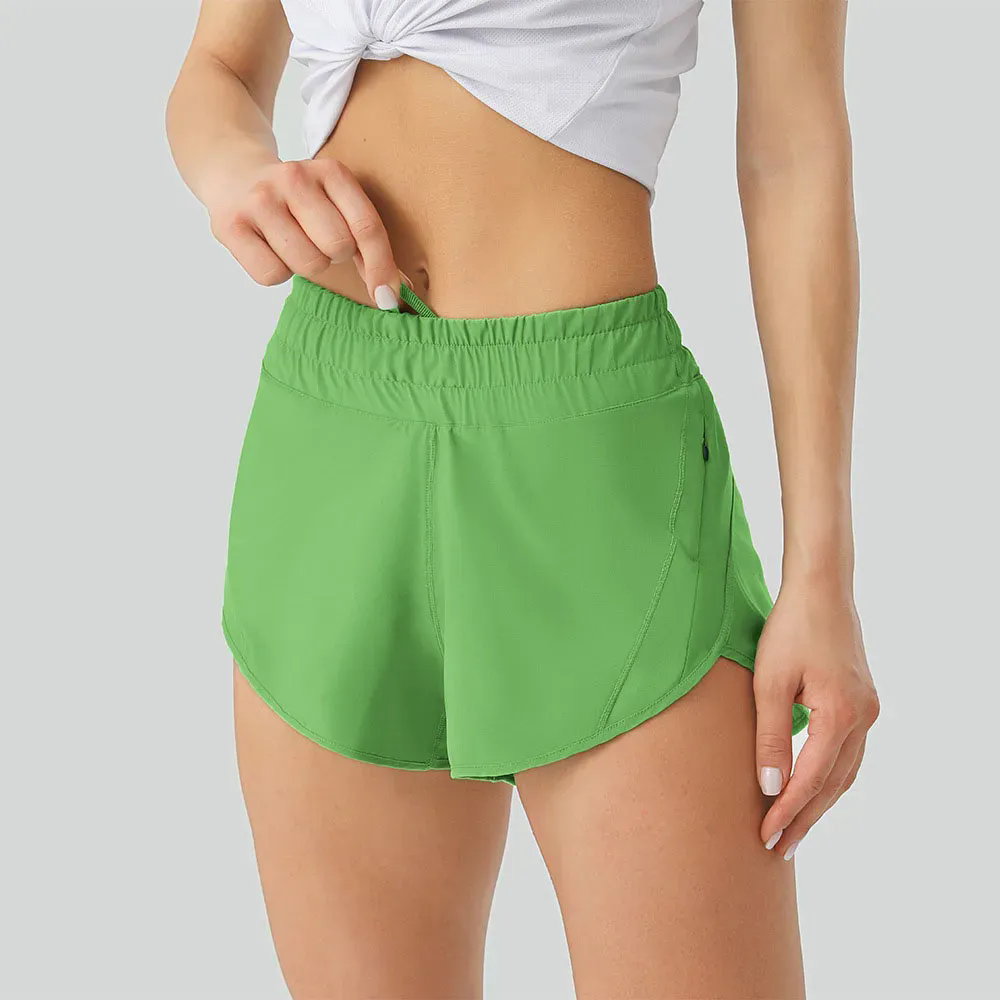 Women Workout Athletic Gym Shorts Running Yoga Cotton Feeling Shorts