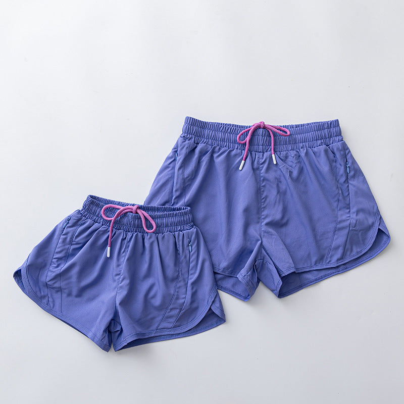 5 colors of parent-child summer sports shorts