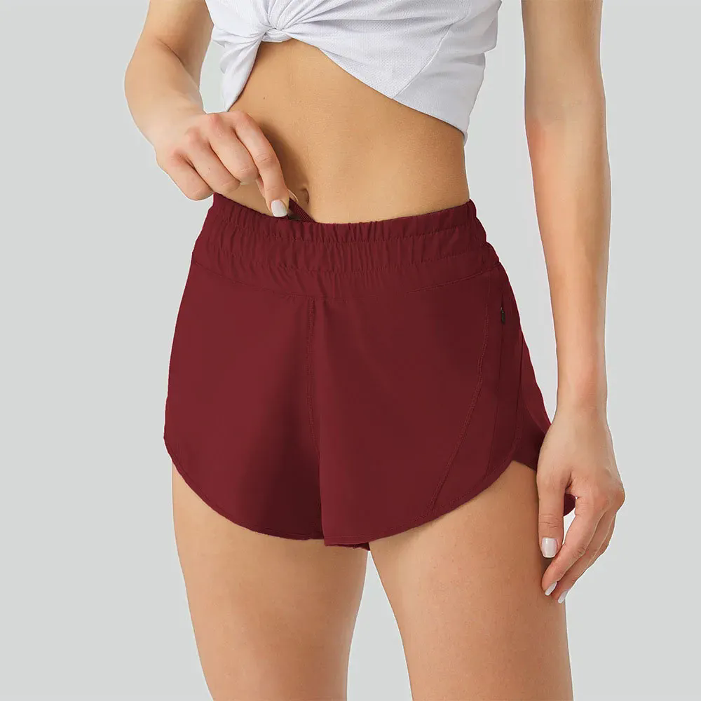 Women Workout Athletic Gym Shorts Running Yoga Cotton Feeling Shorts