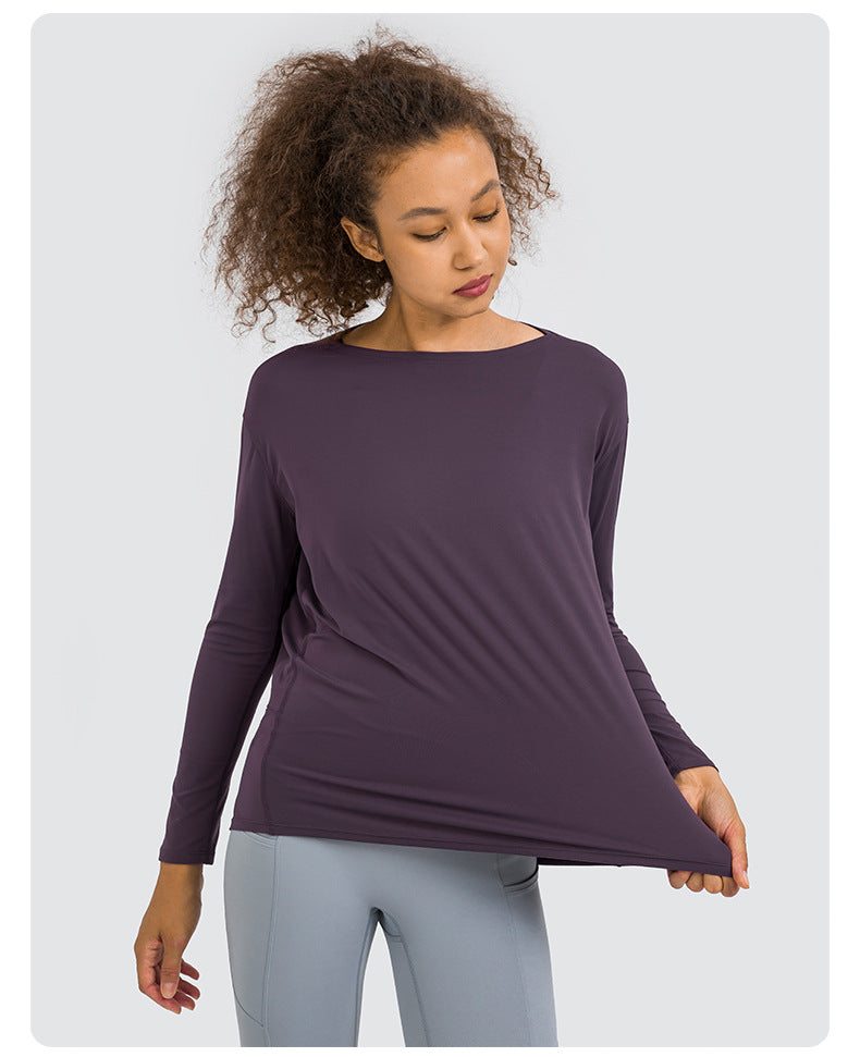 Womens Long Sleeve Casual Tops Loose Fall Trendy Outfits Winter Clothes