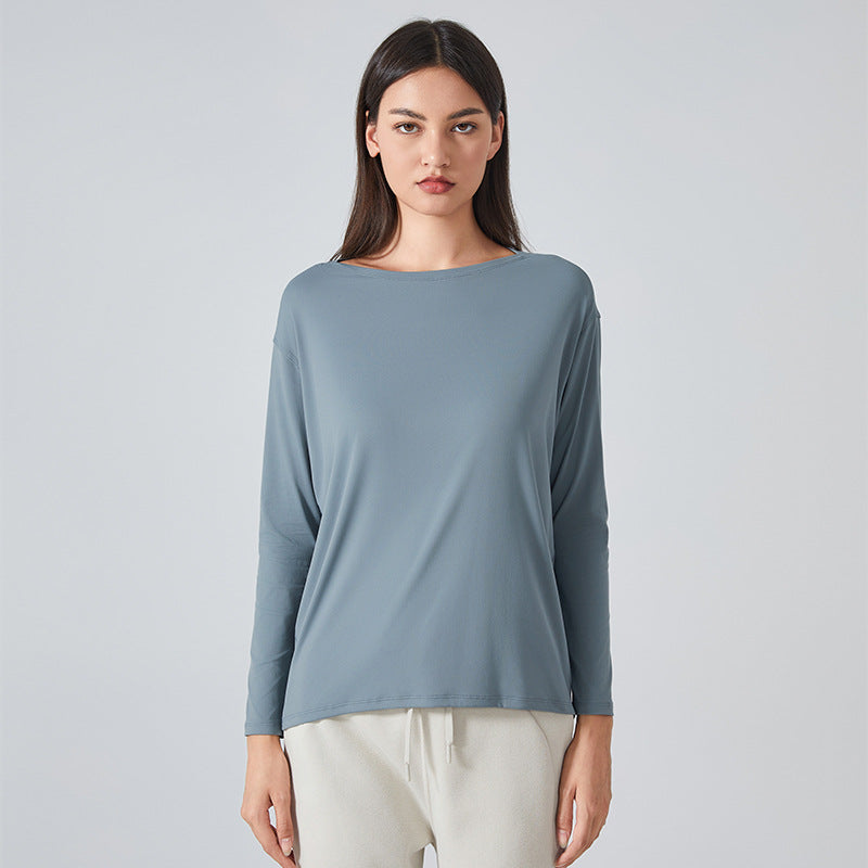 Womens Long Sleeve Casual Tops Loose Fall Trendy Outfits Winter Clothes