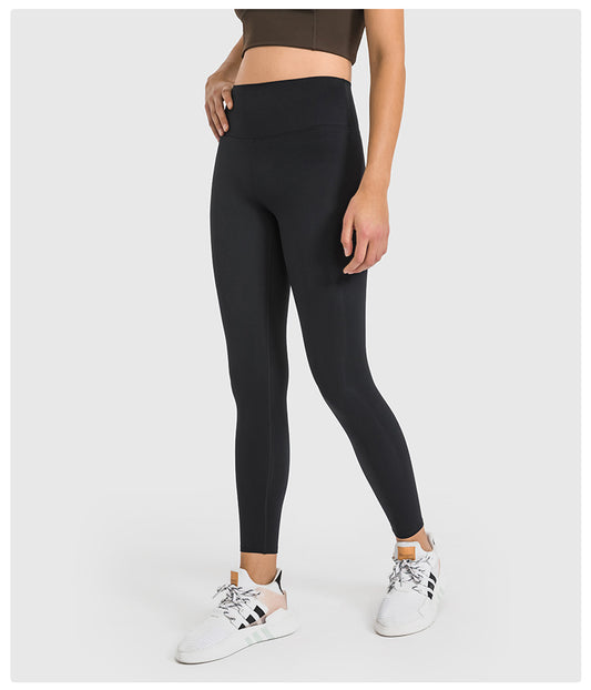 Women Soft Tummy Pants Non See Through Workout Yoga Pants for Running