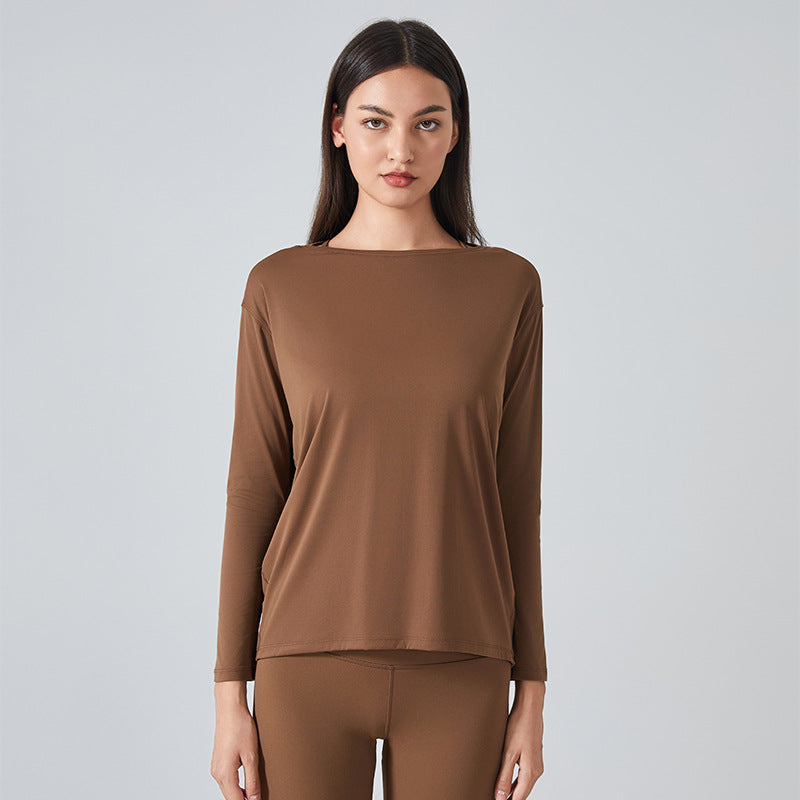 Womens Long Sleeve Casual Tops Loose Fall Trendy Outfits Winter Clothes