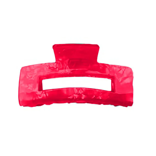 Women oversized anti slip square hair clip