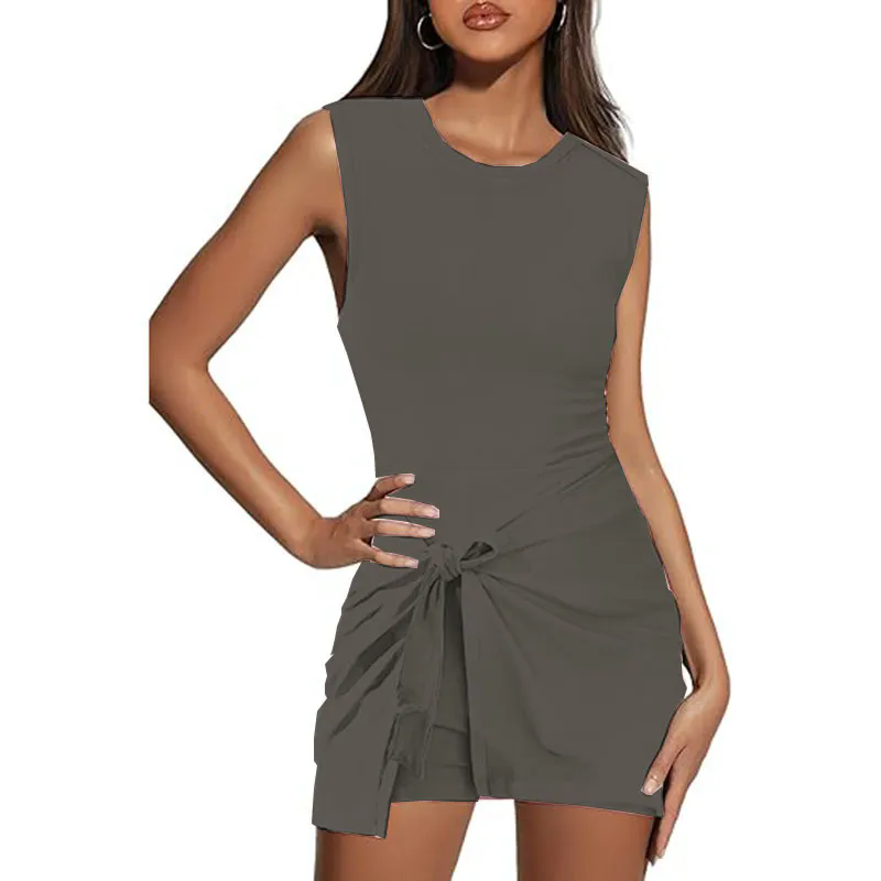 Women with Built in Shorts Pockets Athletic Golf Dress