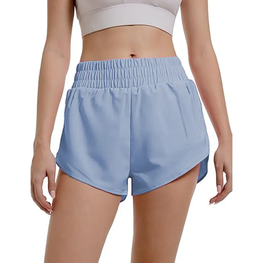 Womens Athletic Running Workout Gym Shorts ﻿