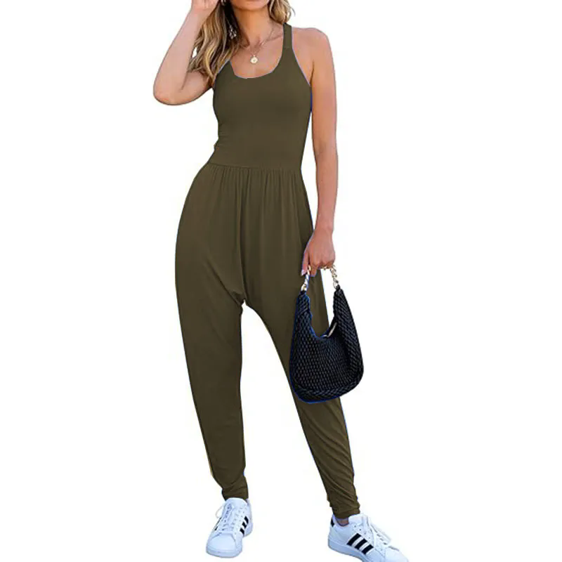 Women Jumpsuits Summer Sleeveless