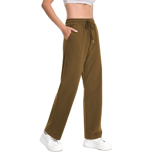 Wide Leg Pants Women's High Waisted Trousers