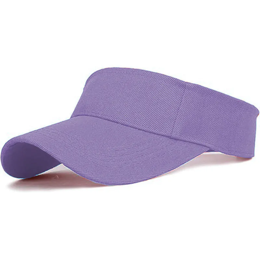 Adjustable Cotton Sun Protection Cap Tennis Golf Visor Hat