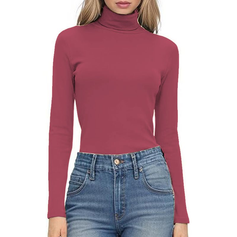 Long Shirt Stretchy Women Square Long Sleeve Shirts Lady Breathable Fabric Top