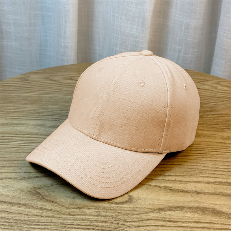 Low Profile Hat Women Baseball Cap Hat Adjustable Plain Cap