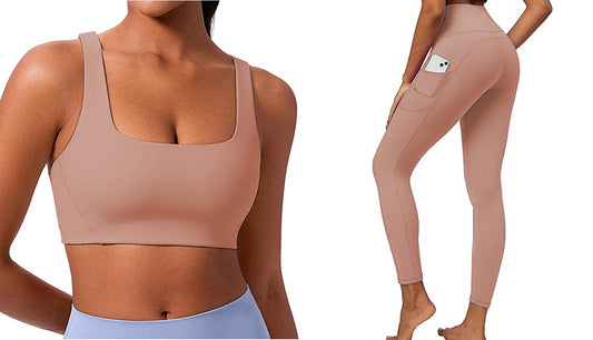 Workout Sets for Women Bra High Waist Legging 2 PC Gym Yoga Outfit