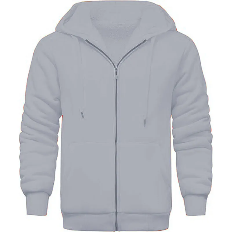 Men Hoodies Zip Up Sweatshirts