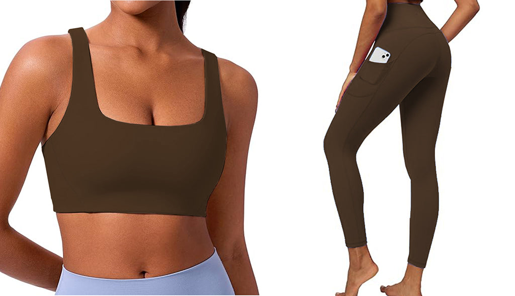 Workout Sets for Women Bra High Waist Legging 2 PC Gym Yoga Outfit