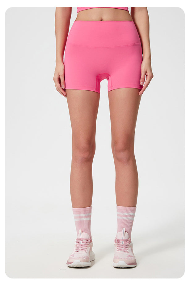 13 Color Women Running High Waisted Pocket Sporty Workout Short