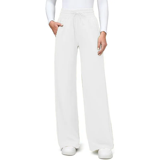 Women Casual Drawstring Pants Workout Athletic Joggers with Pockets