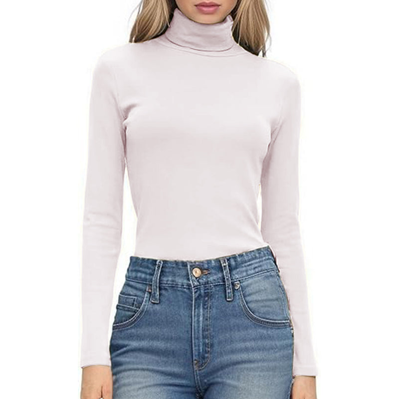Long Shirt Stretchy Women Square Long Sleeve Shirts Lady Breathable Fabric Top