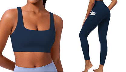 Workout Sets for Women Bra High Waist Legging 2 PC Gym Yoga Outfit