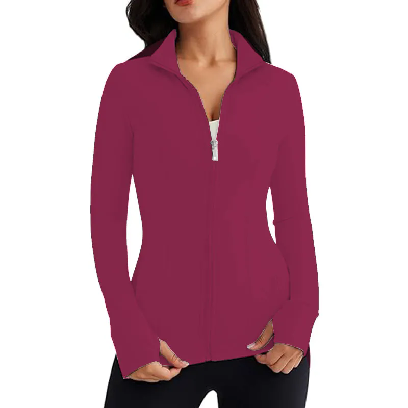 Women Running Jackets Athletic Workout Scrub Jacket