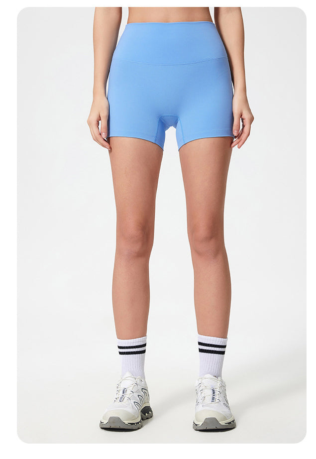 13 Color Women Running High Waisted Pocket Sporty Workout Short