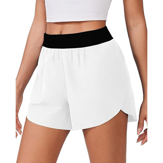 Women Running Shorts Quick Dry Athletic Workout Gym Shorts