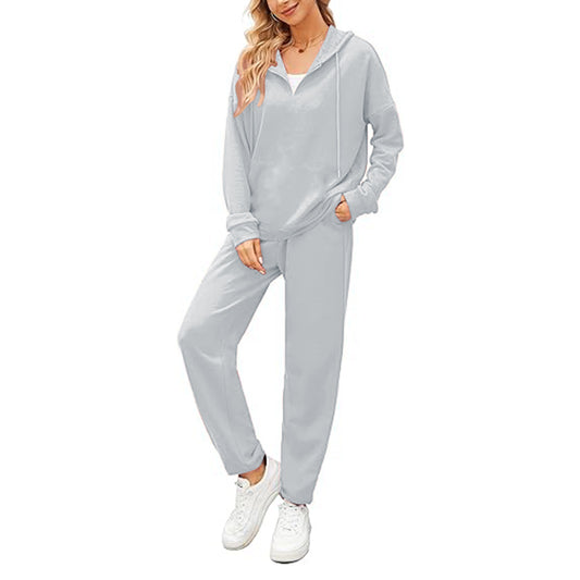 2025 New Womens 2 Piece Set Tracksuit Casual Outfit
