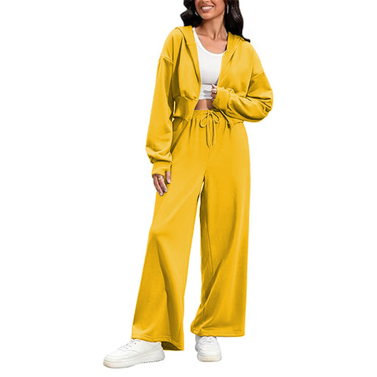 Women 2 Piece Set Tracksuit Casual Outfit