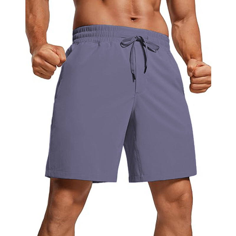 Men Shorts Woven Sport Shorts Moisture Wicking Athletic Shorts