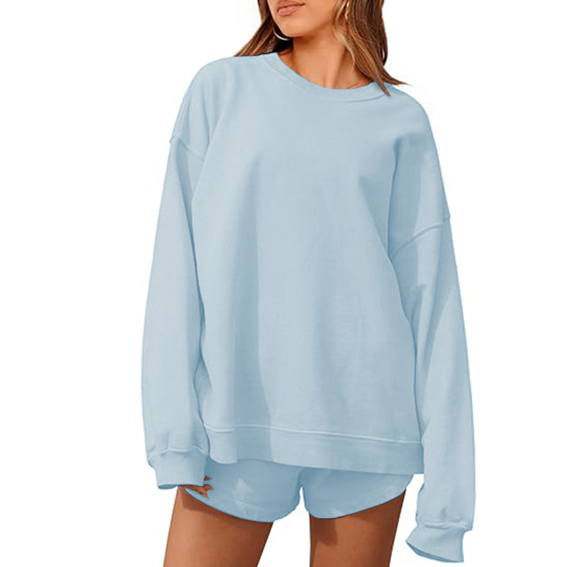 Womens Waffle KnitMatching Lounge Set Loungewear Sweatsuit with Pockets