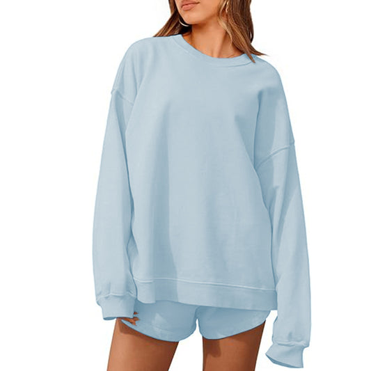 Womens Waffle KnitMatching Lounge Set Loungewear Sweatsuit with Pockets