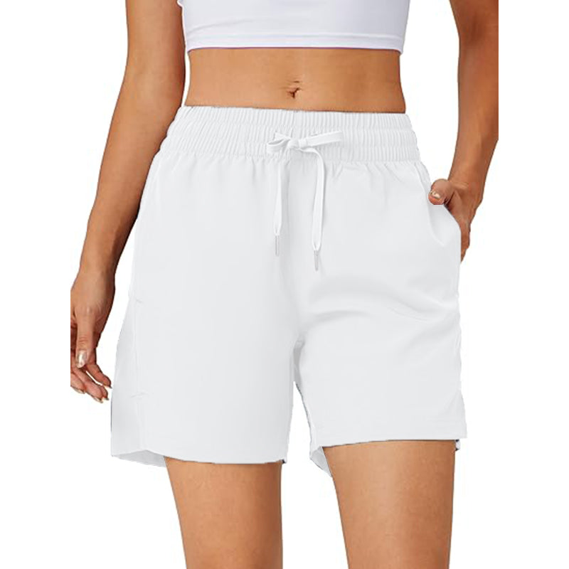 Womens Athletic Gym Workout Shorts with Pockets