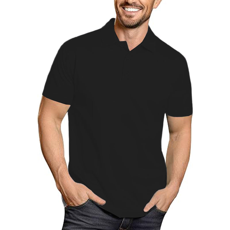 Men's Polo Shirt Short Sleeve Soft Slimming Golf Shirt
