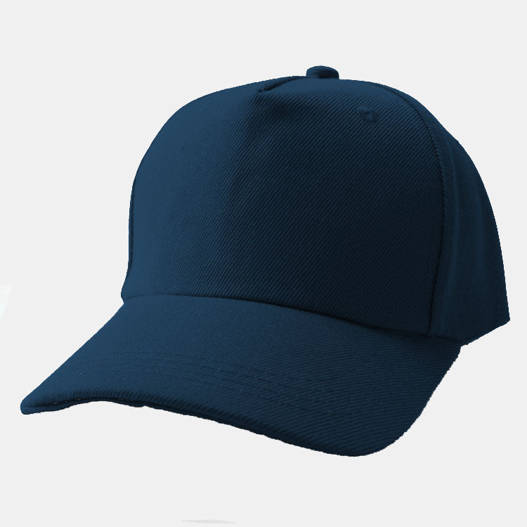 2 color baseball cap outdoor breathable solid color pure cotton sunshade