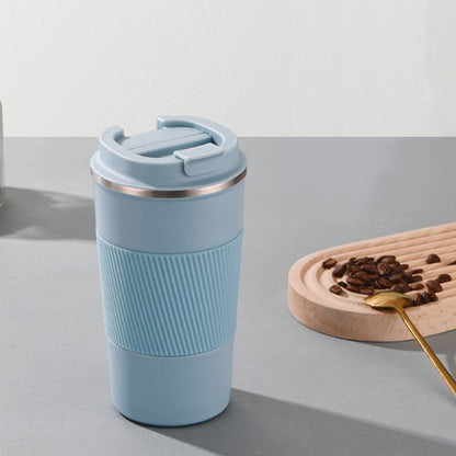 Insulation Stainless Steel Tumbler with Spill Resistant Flexible Straw