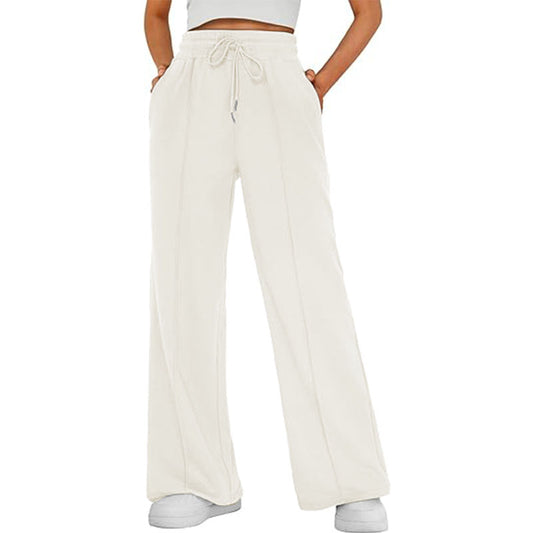Women’s Wide Leg Sweatpants High Waisted Baggy Flared Pants