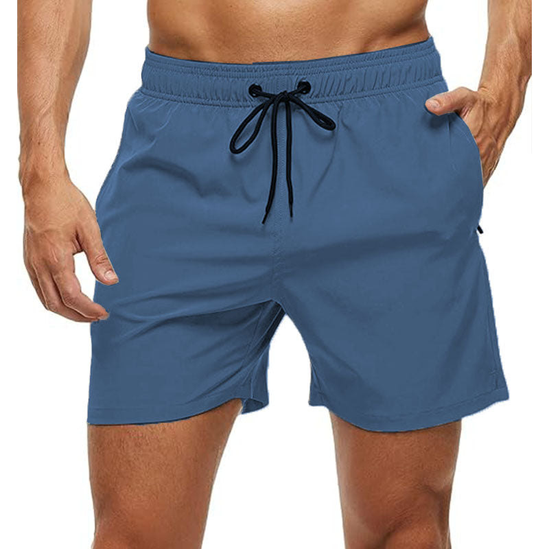 Men's sports shorts 5-inch quick drying sports and leisure with pockets