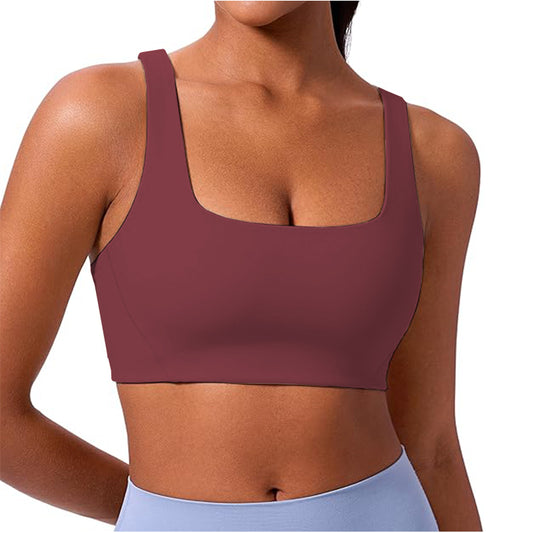 Sports Bras for Women Shaped Racerback Workout Yoga Bra