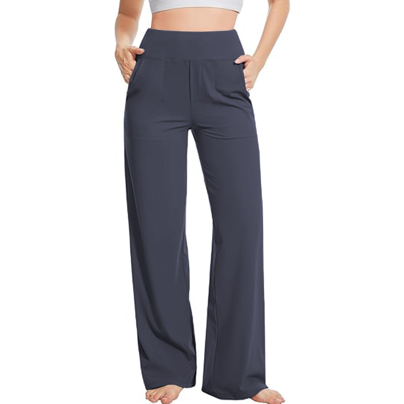 Women Pants Pants Drawstring Waist Wide Leg Beach Pants