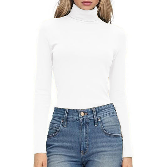 Long Shirt Stretchy Women Square Long Sleeve Shirts Lady Breathable Fabric Top