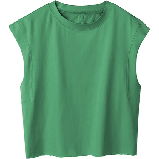 Womens Vests Crop Tank Tops Linen Button Casual Blazer Suit Waistcoat