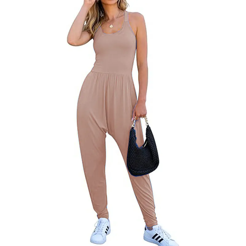 Women Jumpsuits Summer Sleeveless