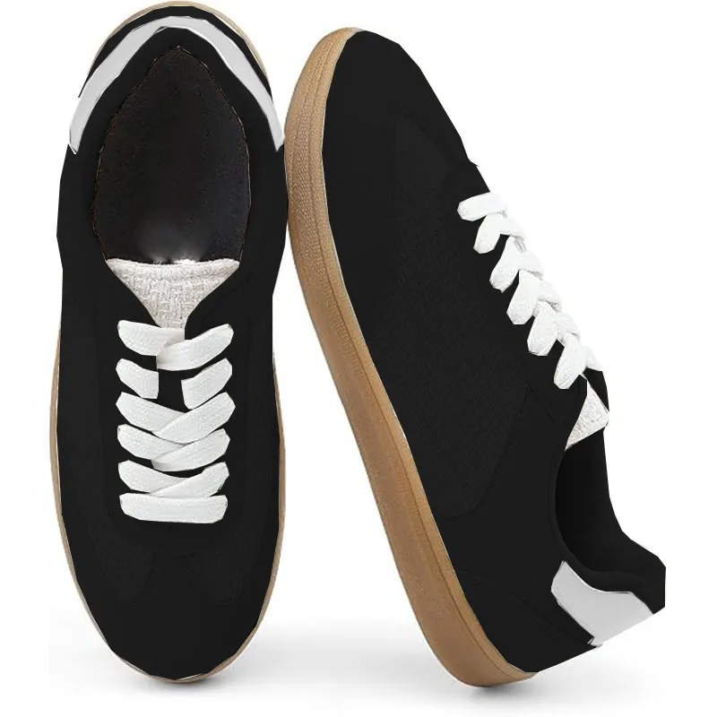 Retro Fashion Sneakers Casual Walking Shoes