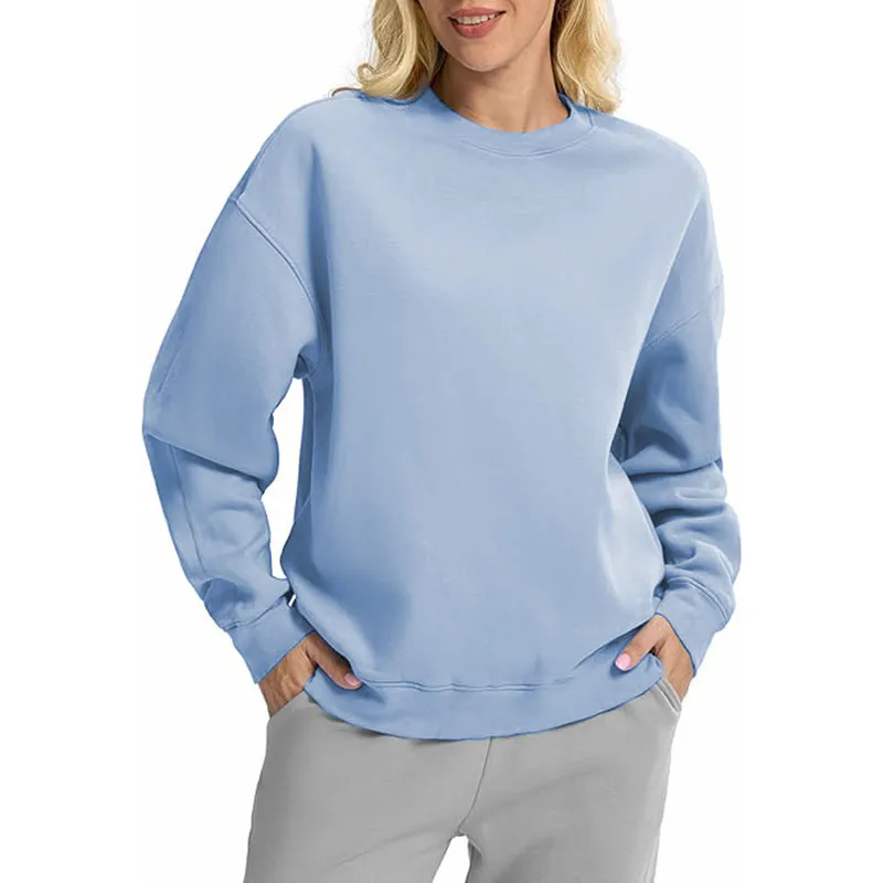 Women Crewneck Sweatshirts Pullover Sweatshirt