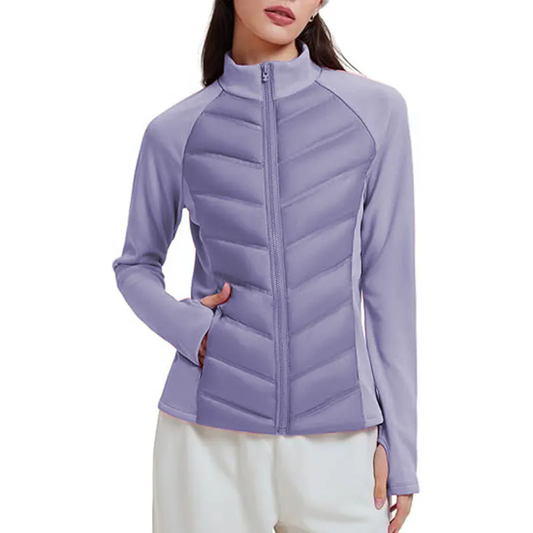 Womens Lightweight Puffer Jacket Down Coats for Hiking Running