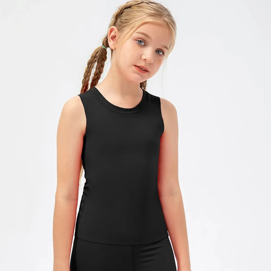 Girls Kid Cute Quick Dry Breathable Stretch Vest Kids Tank Top