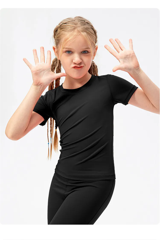 4 color Girls Kid Cute Quick Dry Breathable Stretch Vest Kids Tank Top