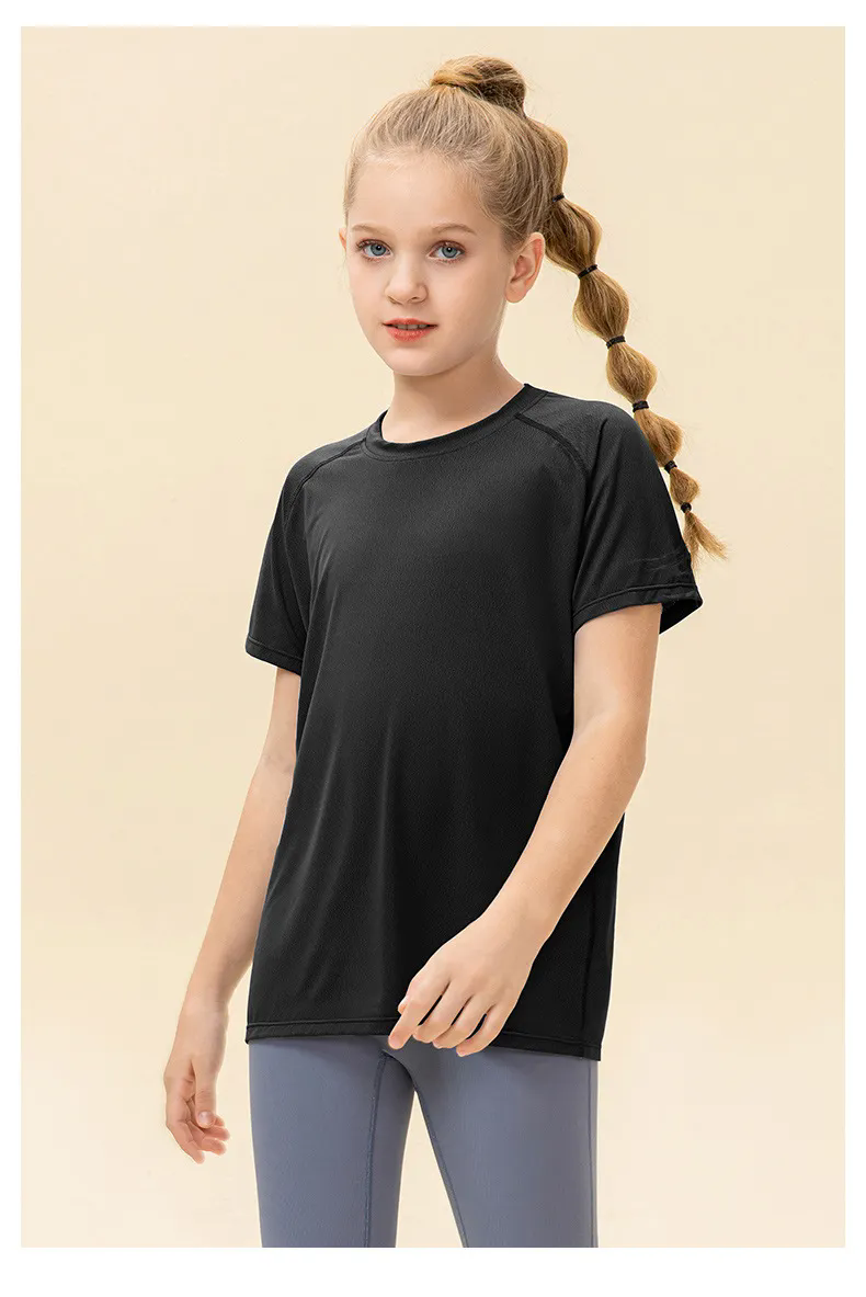 Girls Kid  Clothing Children Yoga Sports Dance Tank Top Shirts